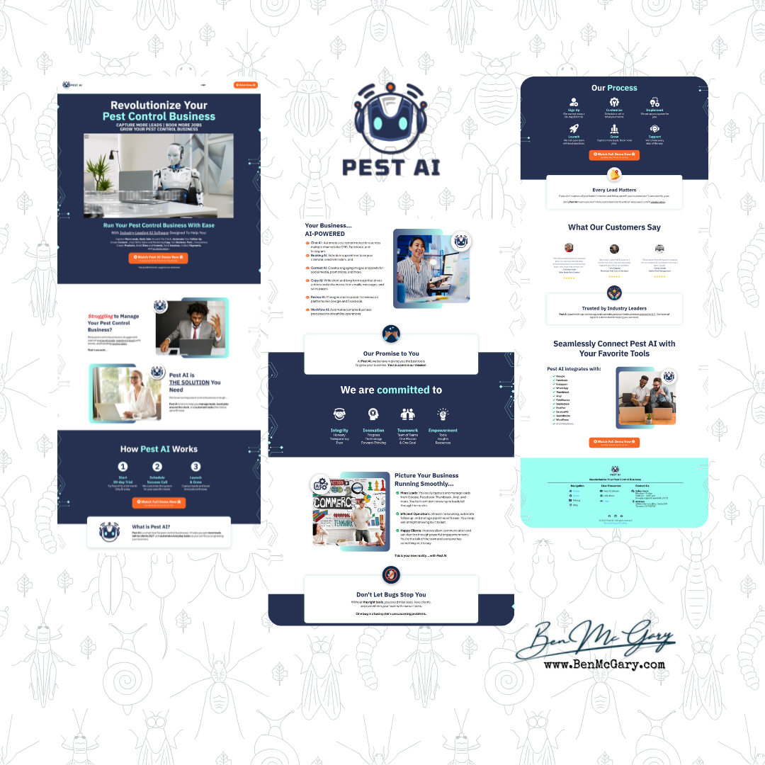 Pest AI — Brand and site by Ben McGary